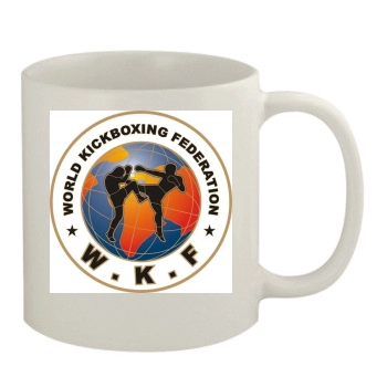 Kickboxing 11oz White Mug
