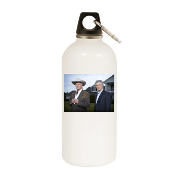 Dallas White Water Bottle With Carabiner