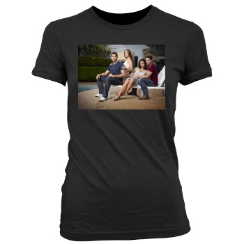 Dallas Women's Junior Cut Crewneck T-Shirt