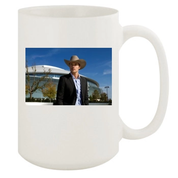 Dallas 15oz White Mug