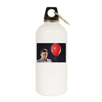 Dexter White Water Bottle With Carabiner