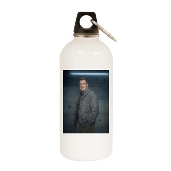 Fringe White Water Bottle With Carabiner