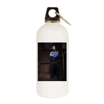 Grimm White Water Bottle With Carabiner