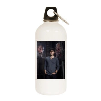 Grimm White Water Bottle With Carabiner