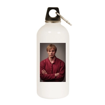 Merlin White Water Bottle With Carabiner