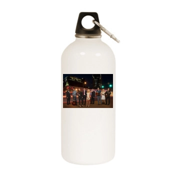 Nashville White Water Bottle With Carabiner