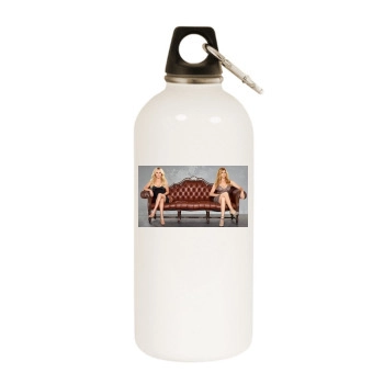 Nashville White Water Bottle With Carabiner