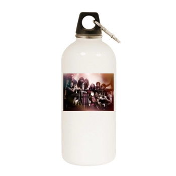 Skins White Water Bottle With Carabiner