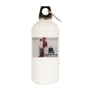 Smallville White Water Bottle With Carabiner