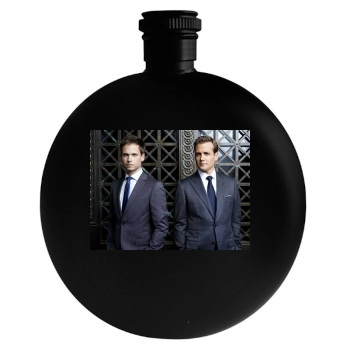 Suits Round Flask