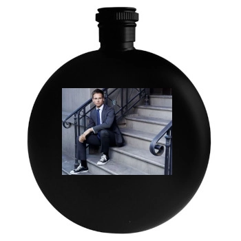 Suits Round Flask