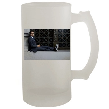 Suits 16oz Frosted Beer Stein