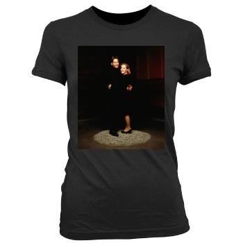 X-Files Women's Junior Cut Crewneck T-Shirt