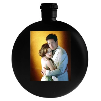 X-Files Round Flask