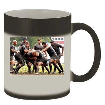 Rugby Color Changing Mug