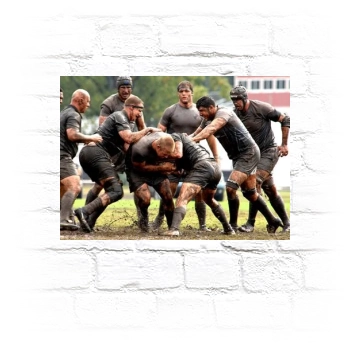Rugby Metal Wall Art