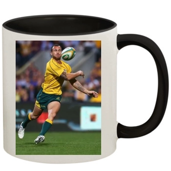 Rugby 11oz Colored Inner & Handle Mug
