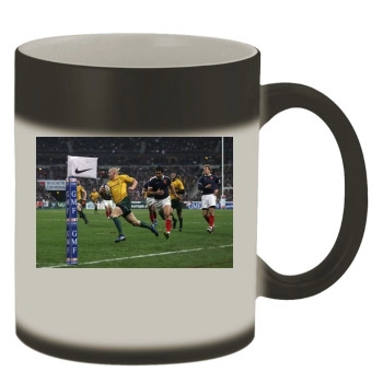 Rugby Color Changing Mug