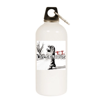 T.I. White Water Bottle With Carabiner