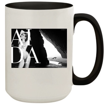 Aida 15oz Colored Inner & Handle Mug