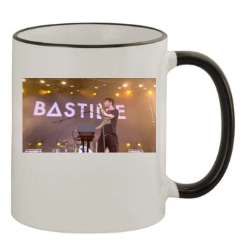 Bastille 11oz Colored Rim & Handle Mug
