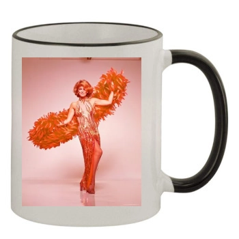 Ann-Margret 11oz Colored Rim & Handle Mug