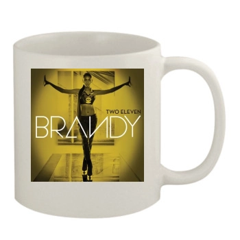 Brandy Norwood 11oz White Mug