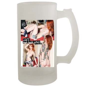 Lass 16oz Frosted Beer Stein