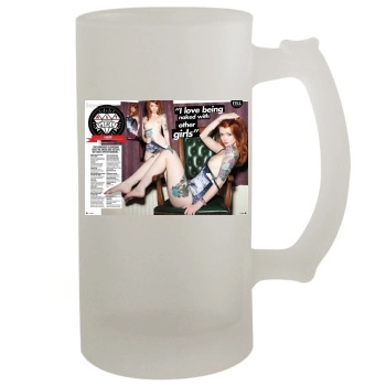 Lass 16oz Frosted Beer Stein