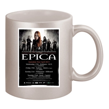 Epica 11oz Metallic Silver Mug