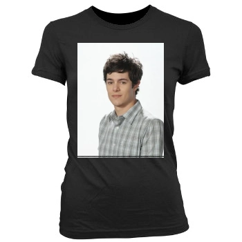 Adam Brody Women's Junior Cut Crewneck T-Shirt
