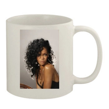 Rihanna 11oz White Mug