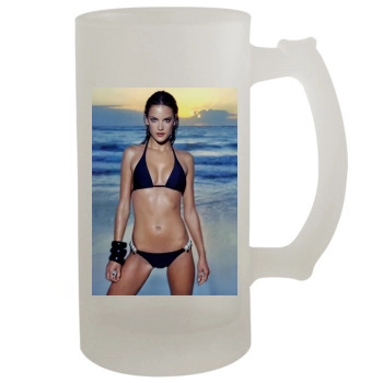 Alessandra Ambrosio 16oz Frosted Beer Stein