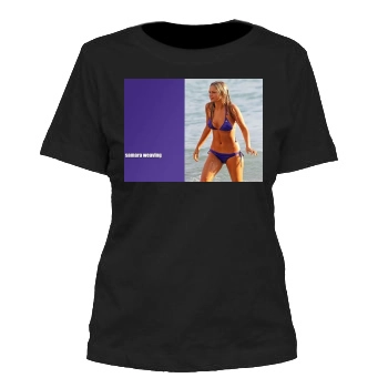 Samara Weaving Women's Cut T-Shirt