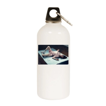 Stoya White Water Bottle With Carabiner