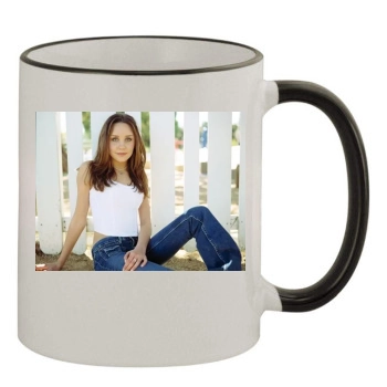 Amanda Bynes 11oz Colored Rim & Handle Mug