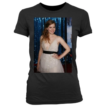 Amy Adams Women's Junior Cut Crewneck T-Shirt