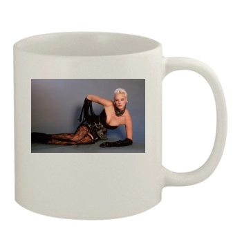 Brigitte Nielsen 11oz White Mug