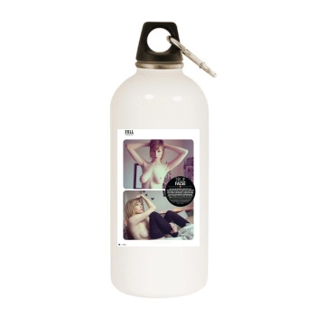Cala White Water Bottle With Carabiner
