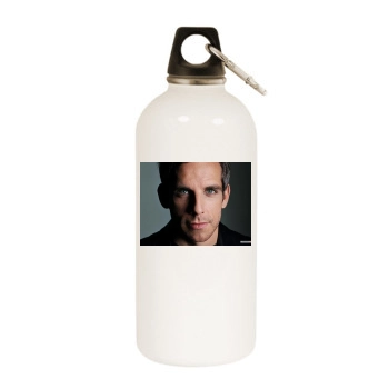Ben Stiller White Water Bottle With Carabiner