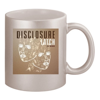 Disclosure 11oz Metallic Silver Mug