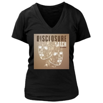 Disclosure Women's Deep V-Neck TShirt