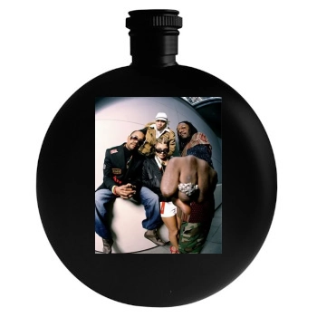 Black Eyed Peas Round Flask