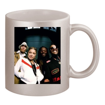Black Eyed Peas 11oz Metallic Silver Mug