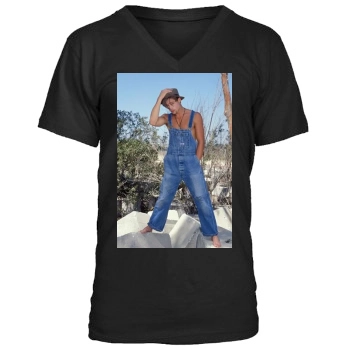 Brad Pitt Men's V-Neck T-Shirt