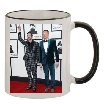 Macklemore 11oz Colored Rim & Handle Mug
