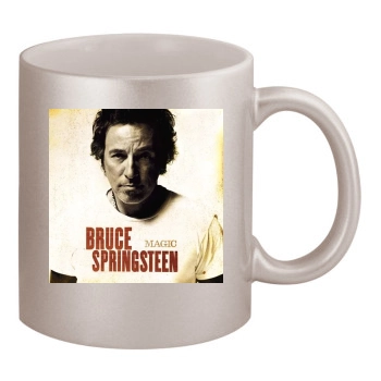 Bruce Springsteen 11oz Metallic Silver Mug