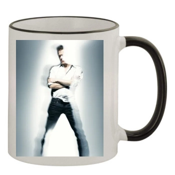 Bryan Adams 11oz Colored Rim & Handle Mug
