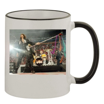 Aerosmith 11oz Colored Rim & Handle Mug