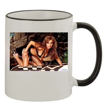 Amy Reid 11oz Colored Rim & Handle Mug